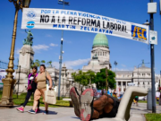 Reforma laboral: ATE reportó un 92% de adhesión a su paro