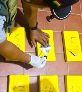 Tres pasajeras viajaban con 26 kilos de cocaína