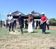 Palada inicial para las obras de la futura Casa de Atletas en el Complejo SND
