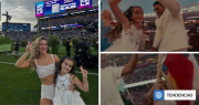 Chilena portó bandera del país en el Super Bowl y su hija bailó con Bad Bunny: Qué rico ser latina
