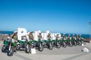 Nuevas motos de Carabineros apoyarán labores preventivas en Pelluhue y el Maule