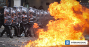 Protesta contra la reforma laboral de Milei terminó en batalla campal en Buenos Aires