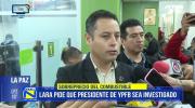 Vicepresidente del Estado presenta denuncia contra presidente de YPFB