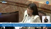 Julieta Corroza explicó su voto a la reforma laboral: Tomé decisiones diferenciadas