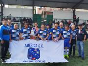 Fútbol y confraternidad en campeonato internacional 