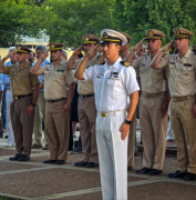 Ceremonia oficial en Espacio Puerto /Prefectura Nacional Naval celebró su 197° aniversario