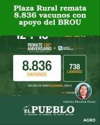Plaza Rural remata 8.836 vacunos con apoyo del BROU ‣ Martin Ferreira Pinto