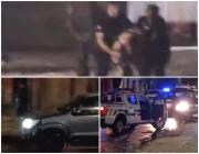 Del volante a la vereda y de ahí, esposado: persecución al estilo GTA en madrugada de Melo