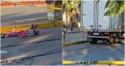 Apuntan a que camionero que mató a mujer que cruzaba en una cebra se distrajo y no frenó