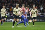 Copa del Rey: Atlético de Madrid goleó 4-0 al Barcelona de Araujo en el Metropolitano