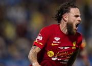 Arabia: Nahitan Nández anotó gol agónico y le dio un triunfo muy festejado al Al-Qadsiah