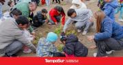 Colonos del Juan Bautista Rocha participaron de una jornada ambiental en familia