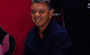 Expulsaron a Marcelo Gallardo por un gesto contra Andrés Merlos en el fútbol argentino