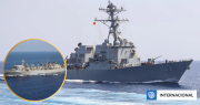 Reportan choque de dos buques de guerra de la Marina de EEUU en el mar cerca de Sudamérica