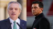 Alberto Fernández respaldó a Gallardo antes de River-Argentinos: “Es el mejor técnico del país”