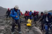 Hombre extranjero murió en el Chimborazo, esto se sabe del rescate del cuerpo
