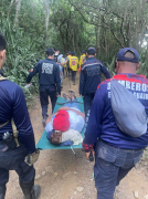 Motocross ilegal destroza el Camino de los Españoles