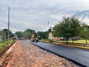 Obras de pavimentación del Plan 1000 mejoran el centro urbano de Itakyry