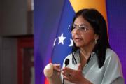 Delcy Rodríguez dice que habrá elecciones “libres y justas” en Venezuela pero no da plazos