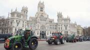 Miles de agricultores protestaron contra el acuerdo UE-Mercosur en el centro de Madrid