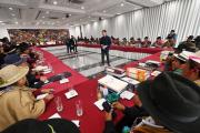 Presidente se reúne con Federaciones Tupac Katari y Bartolina Sisa de las 20 provincias