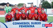 Chile Sub 20 femenina finaliza última en su grupo y queda fuera del hexagonal