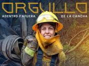 La jugadora de hockey de Boca que hace su pretemporada combatiendo incendios en la Patagonia: Me crié en el cuartel de bomberos