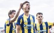 Enzo Giménez aporta una asistencia para la clasificación de Rosario Central