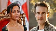 Zoe Saldaña establece una donación mensual de 2 500 dólares a la familia de James Van Der Beek