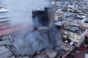 Incendio en el Multicomercio expone los riesgos en edificaciones antiguas en Guayaquil