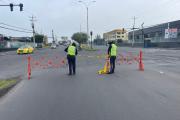 Al menos 15 cierres viales en Quito por la Noche Amarilla en el estadio Olímpico Atahualpa