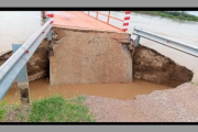 Se rompió el puente de Juanillo en Salavina tras las fuertes tormentas