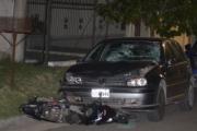 Iba en moto, lo chocaron y murió: en el auto viajaban tres jóvenes con alcoholemia positiva
