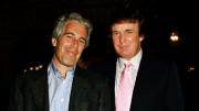 La estrella de Donald Trump en Hollywood fue alterada con imágenes donde aparece junto a Jeffrey Epstein