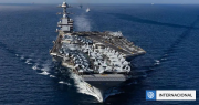 El portaaviones más grande del mundo deja el Caribe y se dirige a Medio Oriente, cerca de Irán
