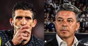 El fuerte cruce entre Gallardo y el árbitro Merlos: “Vos hiciste echar a Demichelis de River”