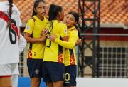Ecuador Sub-20 Femenina golea 4-0 a Perú y clasifica al hexagonal del Sudamericano