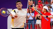 Tomás Barrios y Nicolás Jarry ya conocen a los rivales que tendrán en la qualy del ATP de Río de Janeiro
