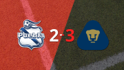 Liga MX: Pumas UNAM logra una emocionante victoria por 3 a 2 sobre Puebla