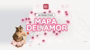 ¿Qué tan romántica es tu ciudad? El 'Mapa del Amor' entra en su etapa final este 14 de febrero