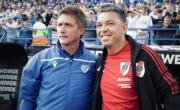 Guillermo Barros Schelotto calentó la previa del Vélez vs. River con un mensaje para Gallardo