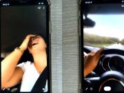 Imprudencia al volante: se filmaba con el celular mientras manejaba, chocó y mató a dos personas