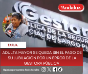 Adulta mayor se queda sin el pago de su jubilación por un error de la Gestora Pública