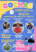 En Costanera Norte /Hoy demostración de bochas con campeones nacionales