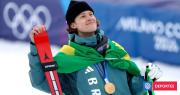 Esquiador brasileño Lucas Pinheiro da a Brasil y a Latinoamérica primer oro en unos JJOO de Invierno
