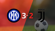Serie A: La victoria en el Derby d'Italia fue para Inter por 3 a 2 con gol agónico