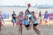 Argentina arrancó con todo en el Sur-Centro de Beach Handball Rosario 2026
