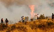 Alerta Roja en Vichuquén: Incendio afecta 200 hectáreas y deja un brigadista lesionado