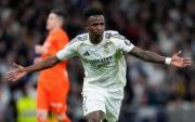 El Real Madrid asume el liderato: Vinicius brilla en la goleada ante la Real Sociedad