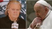 Bannon y Epstein contra el papa: Mensajes revelan plan del exmano derecha de Trump para derrocar a Francisco